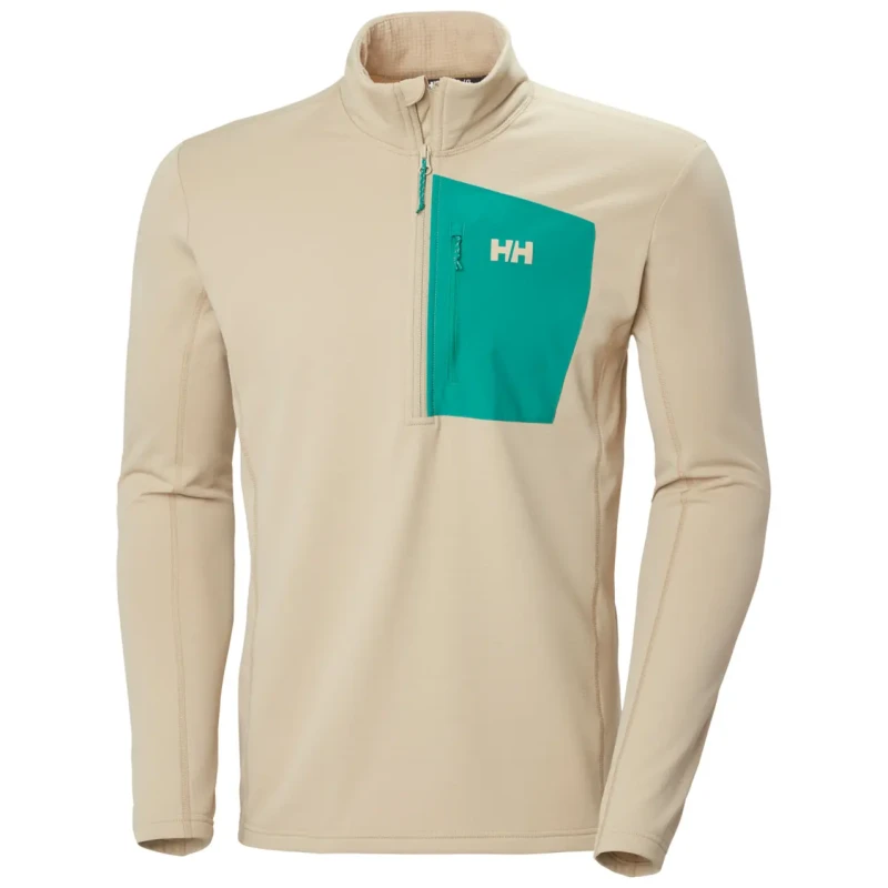 Image of 1/2 zip sweatshirt Helly Hansen Versalite Fleece Marron Male 2XL