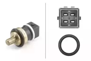 Image of Coolant Temperature Sensor 6PT358058-201 by Hella
