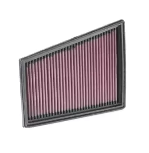 Image of K&N Filters Air filter MERCEDES-BENZ,RENAULT,NISSAN 33-2849 Engine air filter,Engine filter