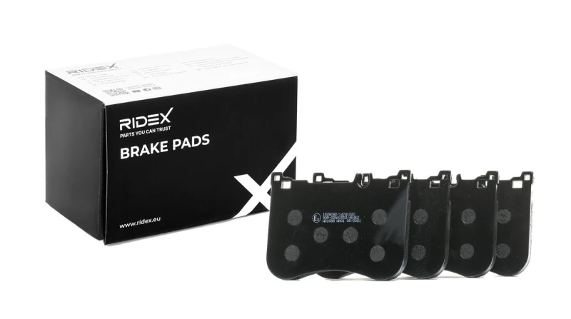 Image of Brake pad set RIDEX 402B1342