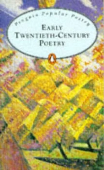 Image of Early Twentieth Century Poetry Paperback