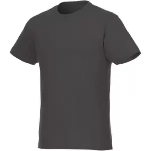 image of Elevate Mens Jade Short Sleeve Recycled T-Shirt (3XL) (Storm Grey)