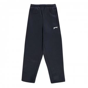 image of Slazenger Open Hem Fleece Pants Junior Boys - Navy