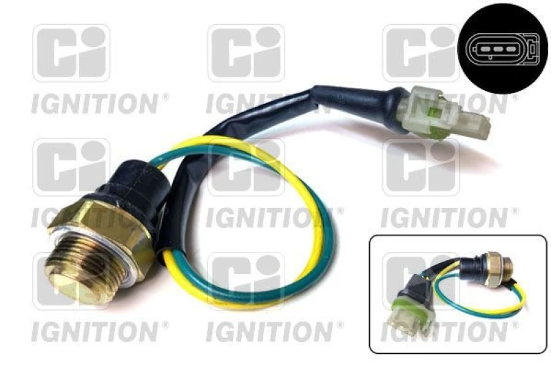 Image of QUINTON HAZELL Temperature Switch, radiator fan QUINTON HAZELL XEFS59