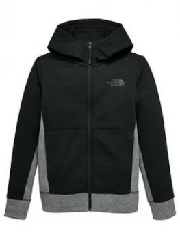 Image of The North Face Boys Slacker Hoodie Black Size L13 14 Years