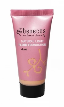 image of BENECOS - Natural Light Fluid Foundation - dune