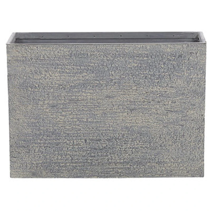 Image of Beliani Industrial Plant Pot Edessa 70 Cm Grey