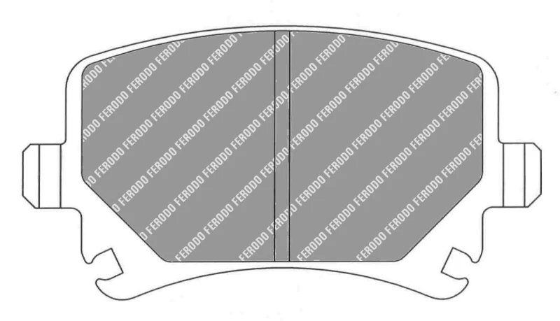 Image of Brake pad set FERODO RACING FDS1636