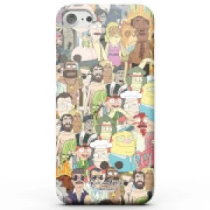 Image of Rick and Morty Interdimentional TV Characters Phone Case for iPhone and Android - iPhone 5/5s - Snap Case - Gloss