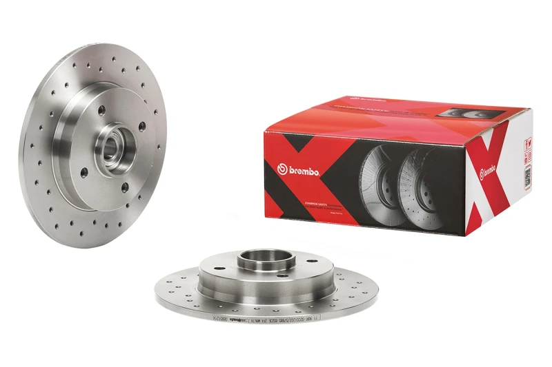 Image of BREMBO Brake disc BREMBO 08.9512.1X