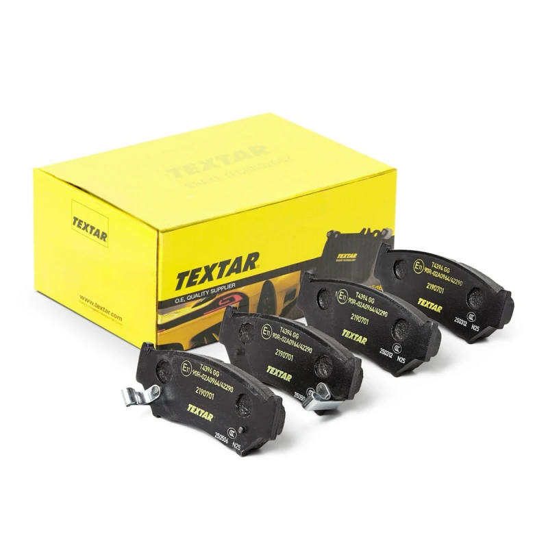 Image of TEXTAR 2190701 Brake pad set with acoustic wear warning Brake Pad Set,disc brake (402)
