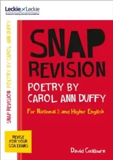 Image of National 5/Higher English Revision: Poetry by Carol Ann Duffy : Revision Guide for the Sqa English Exams