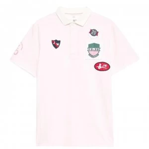 image of Jack Wills Lumley Anniversary Polo - Pale Pink