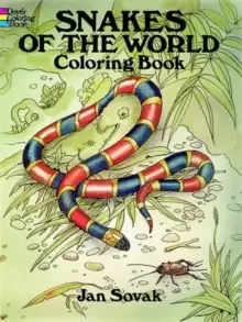 image of Snakes of the World Coloring Book