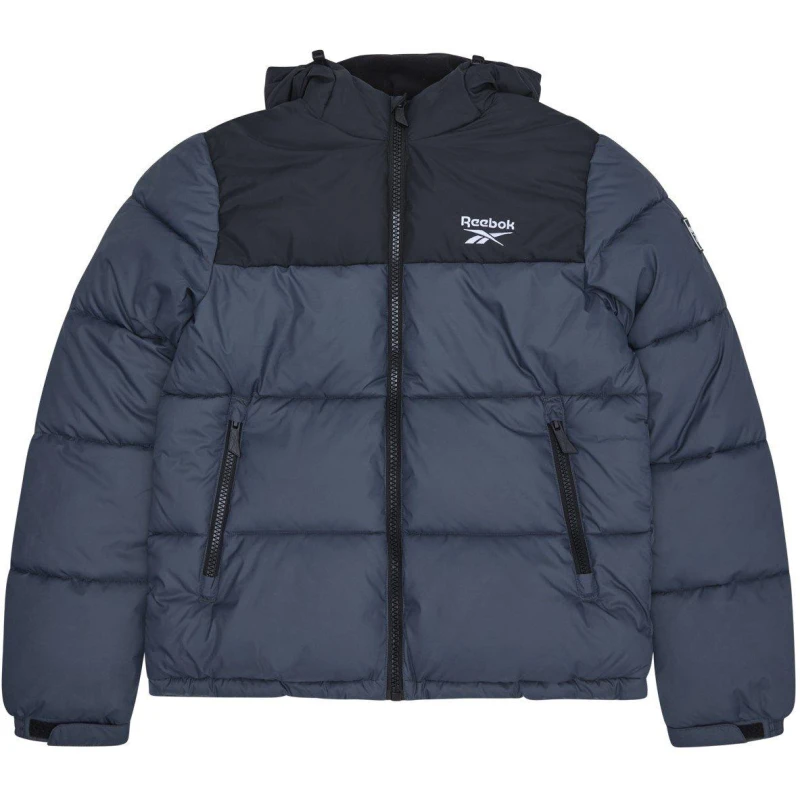 Image of Reebok Mens Heavyweight Puffer Gilet Charcoal Grey male L