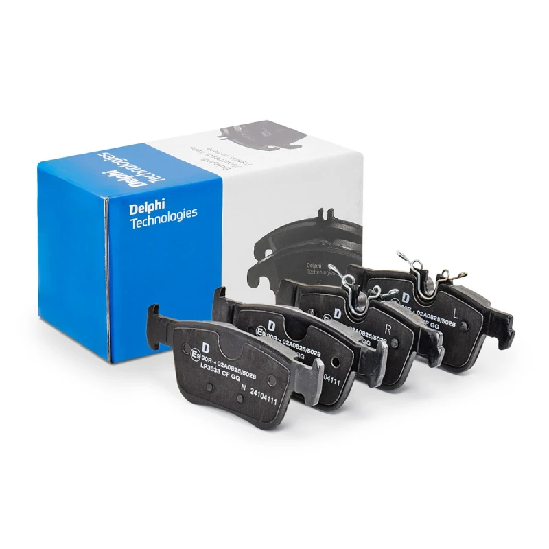 Image of DELPHI Brake pad set DELPHI LP3833
