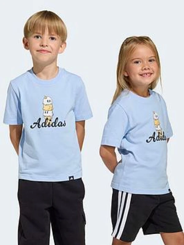 Image of Adidas Baby T-Shirt adidas Food Pack Bleu Unisex 18/24 mois