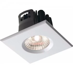 Image of KnightsBridge Traditional IP65 Square Fire Rated Bezels for FireKnight - White