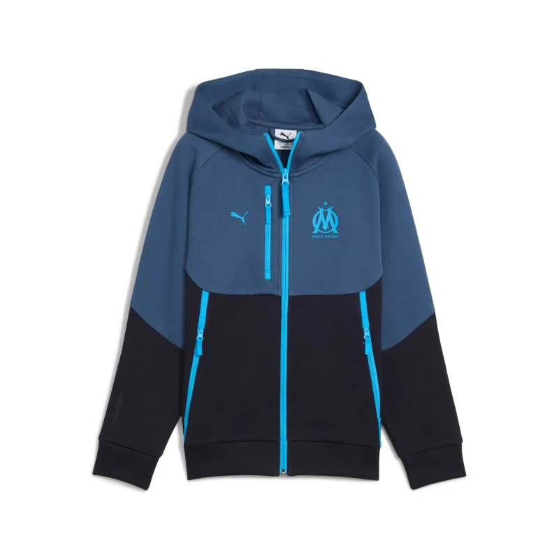 Image of Puma Children's hoodie OM Bleu Unisex 12 ans 781562-31