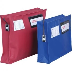 Image of Versapak Mailing Pouch With Gusset 406 X 305 X 75mm Red
