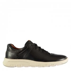 Image of Rockport Plaint Trainers Mens - Black Lea