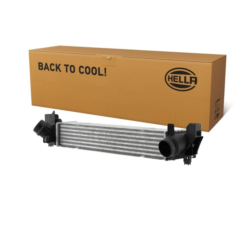 Image of HELLA Intercooler HELLA 8ml 366 471-061