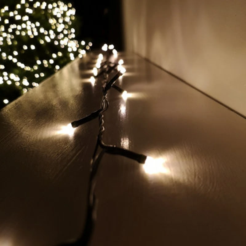 Image of Samuel Alexander 380 LED 23M Christmas Outdoor 8 Function Timer Lights In Warm White