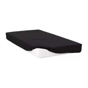 Image of Belledorm Divan Extra Deep Fitted Sheet (Double) (Black)