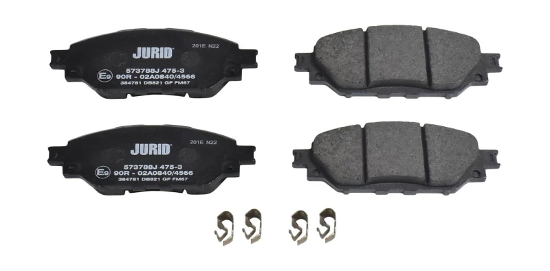 Image of Brake pad set JURID 573788J