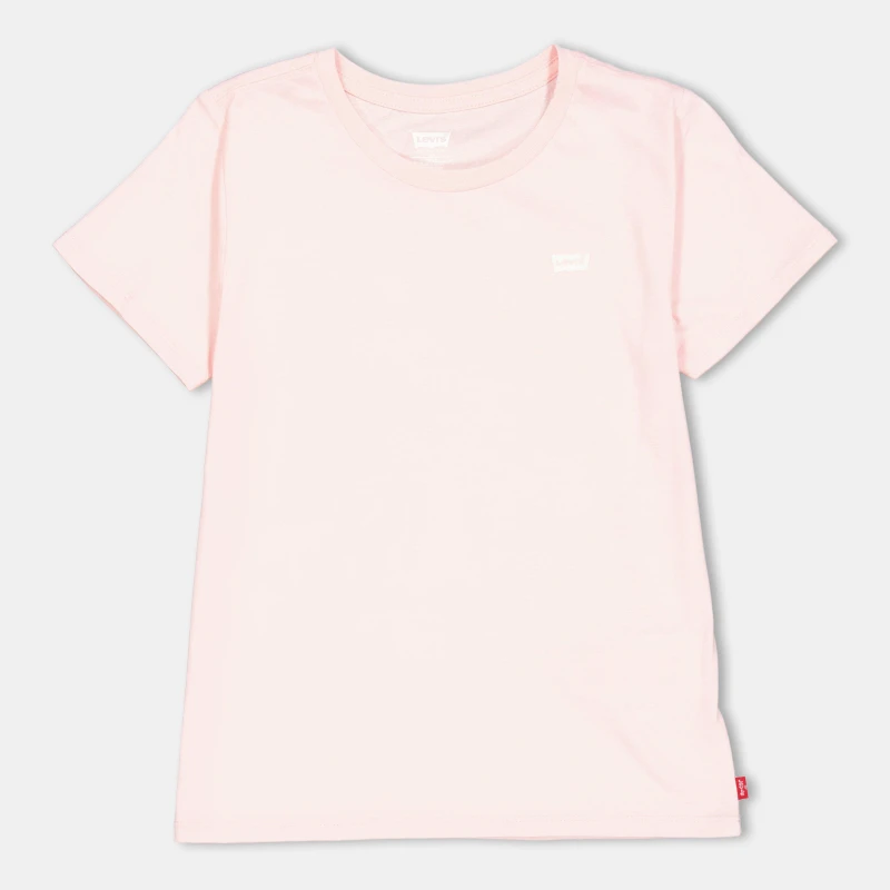 Image of Levis Kids Small Logo Regular Fit T-Shirt Rose AGJ female 6 Yrs