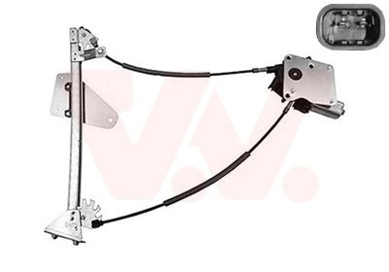 Image of VAN WEZEL Window regulator VAN WEZEL 2759262