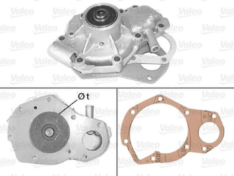 Image of VALEO Water pump VALEO 506076