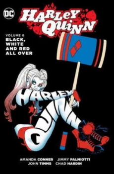 Image of Black White and Red All Over by Amanda Conner Hardback
