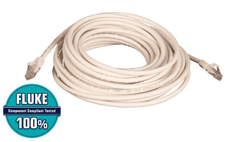 Image of Lanview LVN149042 networking cable Black 10 m Cat6a U/UTP (UTP)