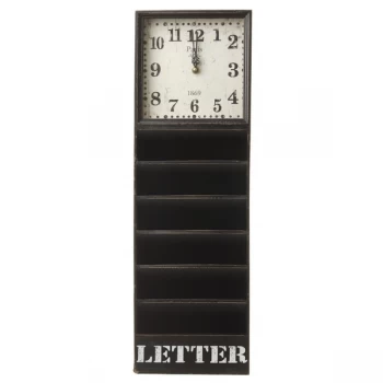 Image of Letter Rack Clock By Heaven Sends