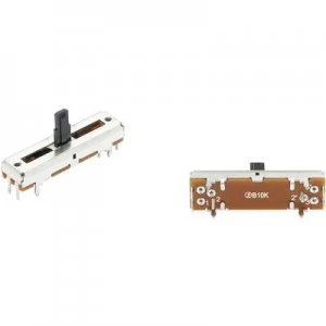 Image of Slider pot 10 k Stereo 0.1 W linear