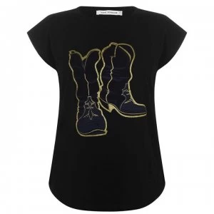 image of Sofie Schnoor Boot T-Shirt - 1000 - Black