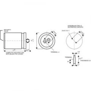 Image of Electrolytic capacitor Snap in 10 mm 470 uF