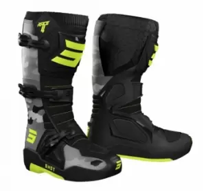 Image of SHOT Boots Race 4 Camo Neon Yellow 47