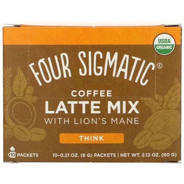 Image of Four Sigmatic Latte Mix With Lion's Mane Think Coffee 60g