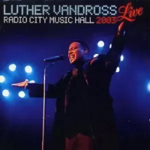 Image of Live at Radio City Music Hall 2003 by Luther Vandross CD Album