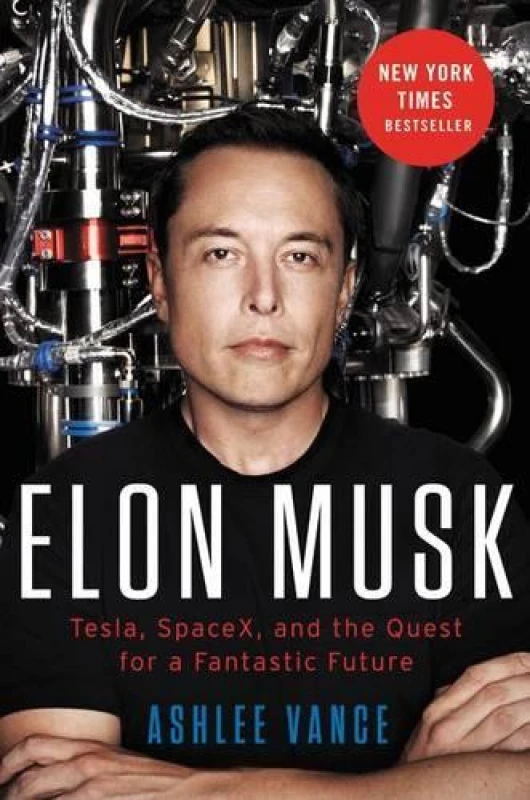 Image of Elon Musk by Ashlee Vance Book