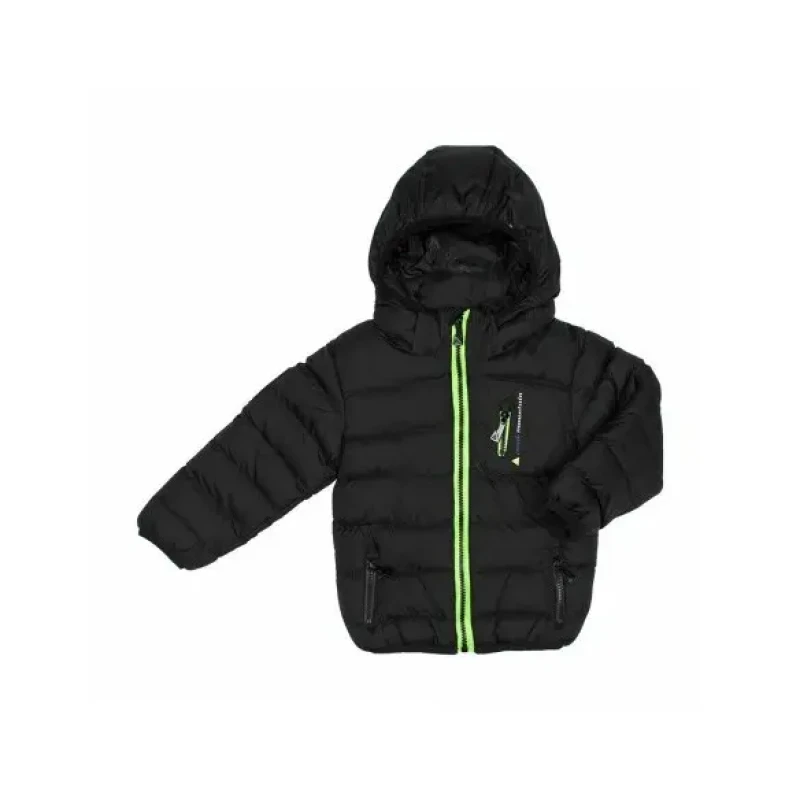 Image of Peak Mountain Children's ski jacket Peak Mountain skiwearEcarfou Noir Male 12 ans ECARFOU/10-16/YL/1-NOIR