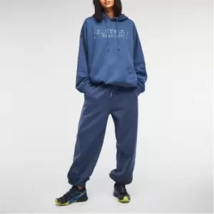Image of Missguided Re_Styld Drawstring Joggers - Blue