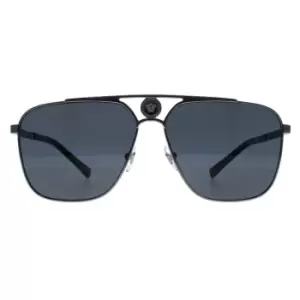 Image of Rectangle Gunmetal Dark Grey Polarized VE2238