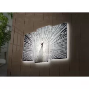 Image of 3PATDACT-12 Multicolor Decorative LED Lighted Canvas Painting (3 Pieces)