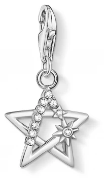 Thomas Sabo Charming Sterling Silver Star Charm Pendant Jewellery