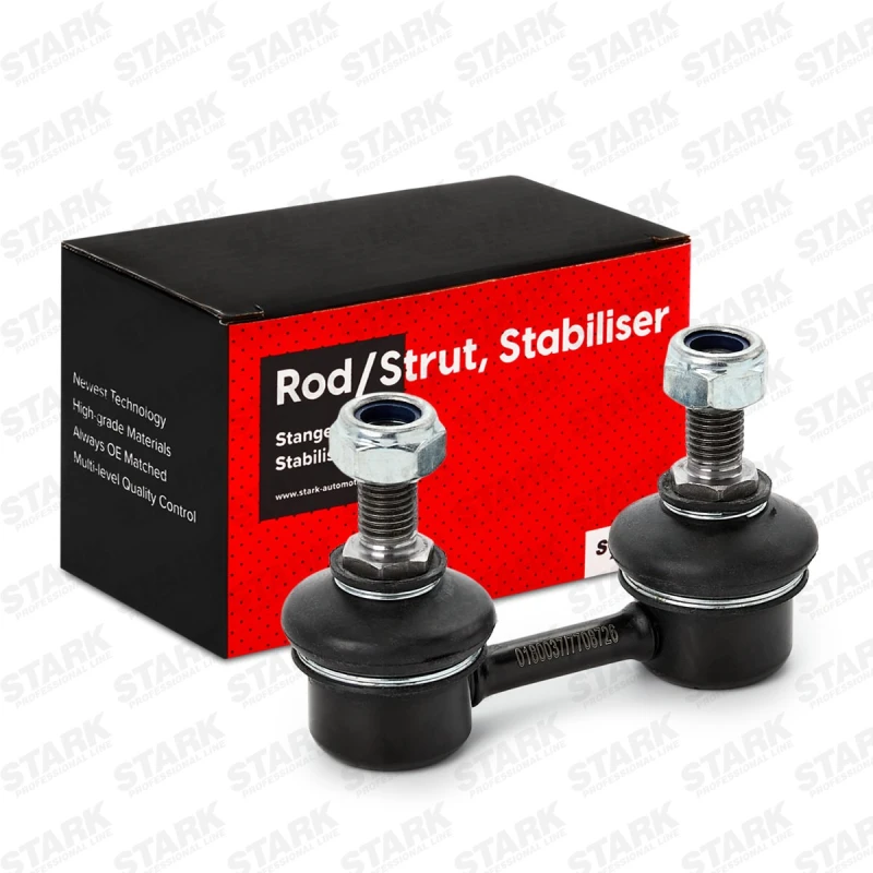 Image of STARK SKST-0230194 Anti-roll bar link Front axle both sides Steel Link Stabiliser (3229)