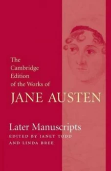 Image of Later Manuscripts by Jane Austen Paperback