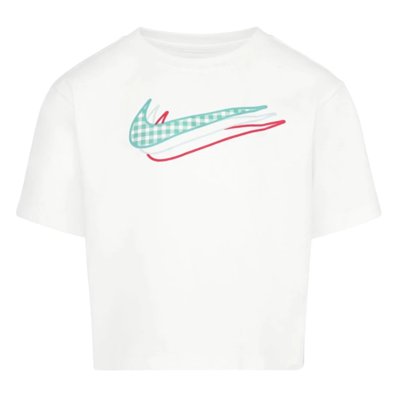 Image of Nike Icon Boxy T-Shirt White female 6-7